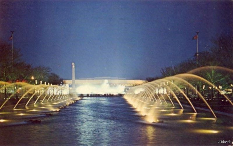 1964 WORLD'S FAIR FOUNTAINS OF THE FAIR NEW YORK CITY, NY 