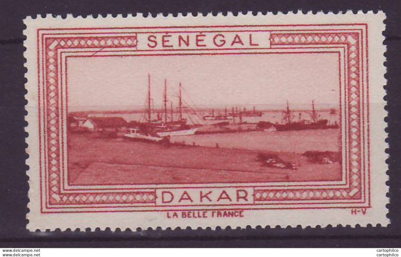 Label ** Senegal Dakar Bateaux