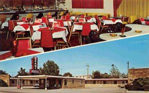 Brant Motel Mr Kenny's Restaurant Highland Indiana 1960s postcard