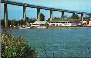 Chesapeake City Maryland Chrome Postcard C108