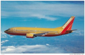 Southwest Airlines, Boeing 737-300, Airplane, United States, 40´s-60´s