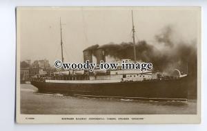 f0696 - Southern Railways Ferry - Engadine , built 1911 - postcard