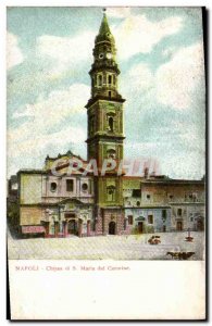 Postcard Old Naples Chiesa di Maria del Carmine