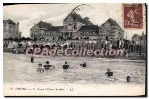 Old Postcard Parame Casino A I'Heure Du Bain