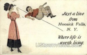 Artist Dwig? - Hoosick Falls, New York NY Postcard