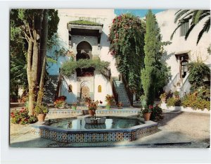 Postcard Moorish gardens, Maroc Pittoresque, Morocco