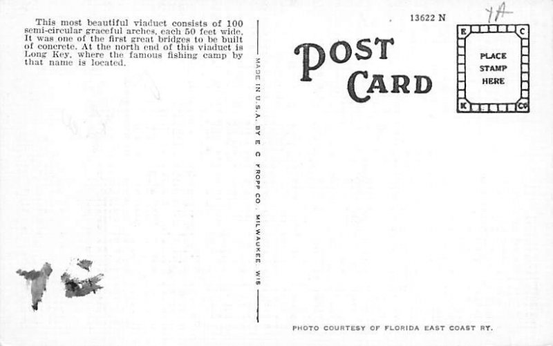 Long Key Viaduct Extension Between Mainland Key West FL