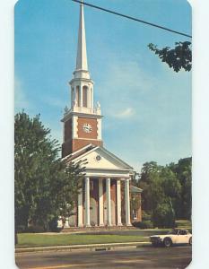 Pre-1980 CHURCH SCENE Noroton In Darien - Near Stamford & Norwalk CT A7626