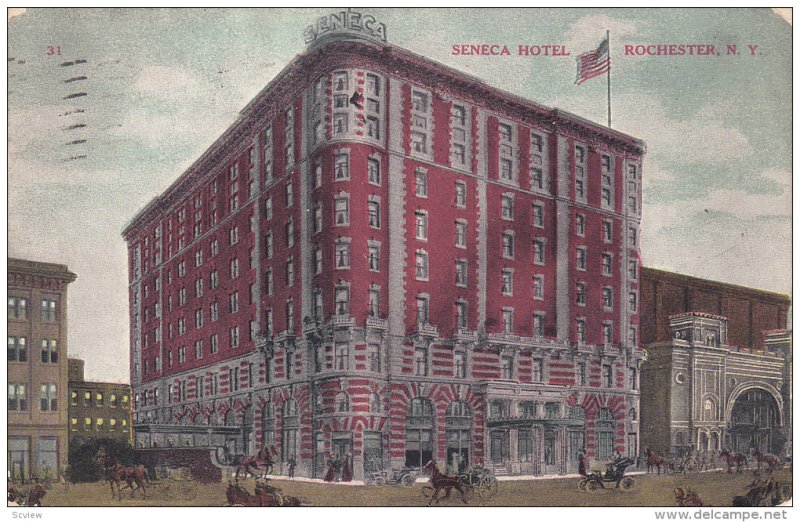 Seneca Hotel, Rochester, New York, PU-1909