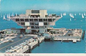 Florida St Petersburg Aerial View Of The Pier