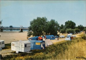 France Postcard - Ingrandes-Sur-Loire, Camping Sur Les Bords De La Loire RR16075