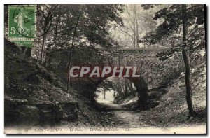 Postcard Old Saint Cloud Park Devil's Bridge