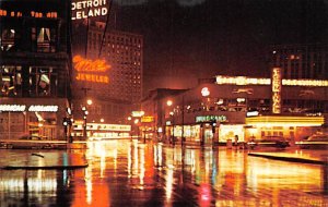 Greyhound Bus Airlines Terminal - Detroit, Michigan MI  