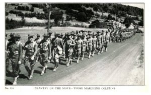 Infantry on the Move, Those Marching Columns