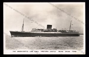 UC009 - Union Castle Liner - Pretoria Castle - postcard