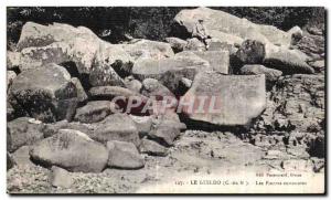 Old Postcard Le Guildo The sonnentes Stones