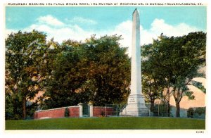 Virginia  Fredericcksburg Monument to Mary Washington