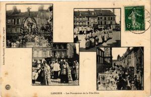 CPA Langres - Les Processions de la Fete-Dieu (270360)