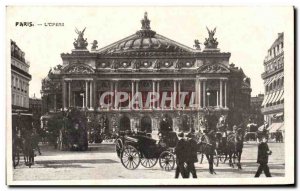 Old Postcard Paris L & # 39Opera