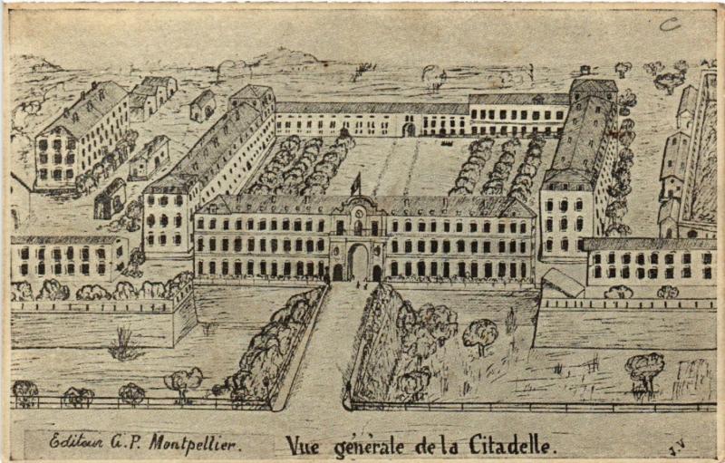 CPA MONTPELLIER - Vue générale de la Citadelle (510981)