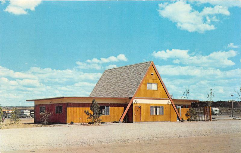 Gallup New Mexico~KOA Campground~Triangle Visitors Center~1950s Postcard