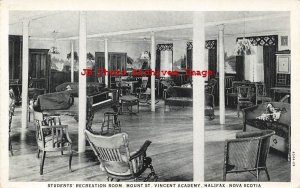 Canada, Nova Scotia, Halifax, Mount St Vincent Academy, Rec Room Interior