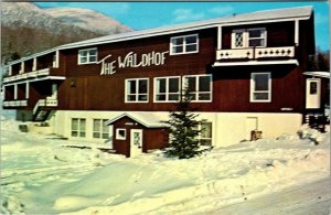 the Waldhof Jay Peak Montgomery Center  VT Ski postcard