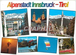 Modern Postcard Innsbruck Tirol Alpenstadt