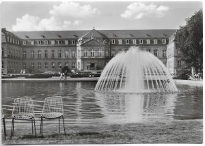 Stuttgart Germany.  used no postage.  Neues Schloss