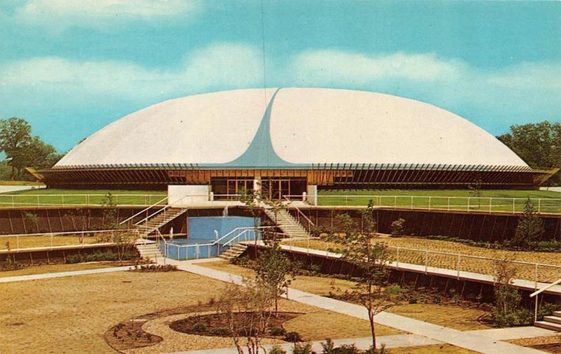 TULSA, OK Oklahoma  ORAL ROBERTS UNIVERSITY~Health Center & Stadium  Postcard