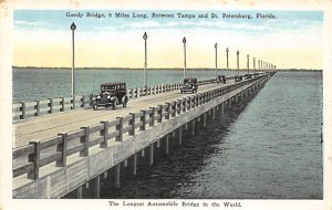 Gandy Bridge The Longest Automobile Bridge in the World Tampa FL 