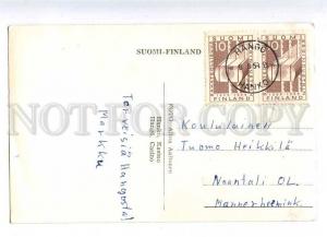 233167 FINLAND HANKO Casino 1959 year photo RPPC