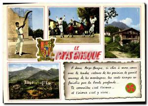 Modern Postcard The Basque Pelota Part Of Folklore Landscapes