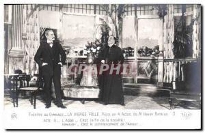 Old Postcard Theater of the Gymnasium Paris virgin Mad Henry Bataille