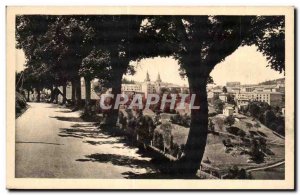 Old Postcard Louvesc Ardeche General view and Boulevard of Elegants