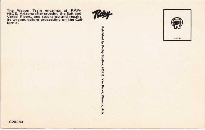 Western Wagon Train Camp - Rawhide AZ, Arizona