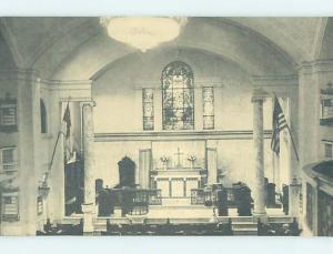 Unused 1950's ST. JOHN CHURCH Washington DC p4943