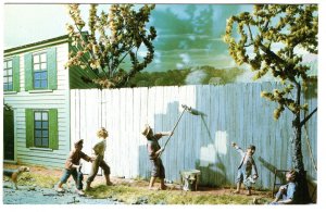 Fence Painting Diorama of Book Scene, Tom Sawyer Museum, Hannibal, Missouri