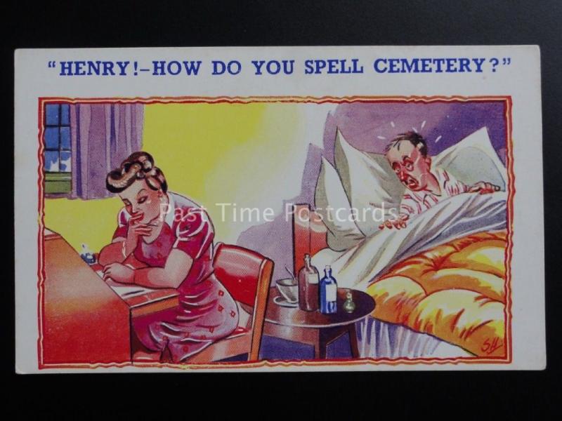 S.H. Poorly Man Theme HENRY! - HOW DO YOU SPELL CEMETERY?