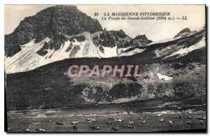 Postcard Old Pointe du Grand Galibier