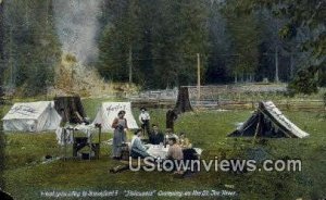 Palousers Camping - St Joe River, Washington