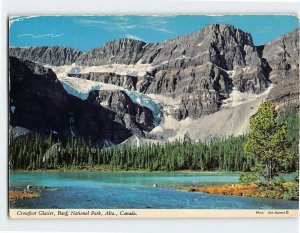 Postcard Crowfoot Glacier, Banff National Park, Canada