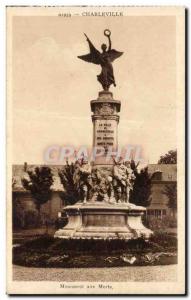 Charleville - War memorial - Old Postcard