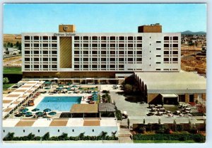 NICOSIA, CYPRUS ~ Birdseye View CYPRUS HILTON Hotel  4x6 Postcard