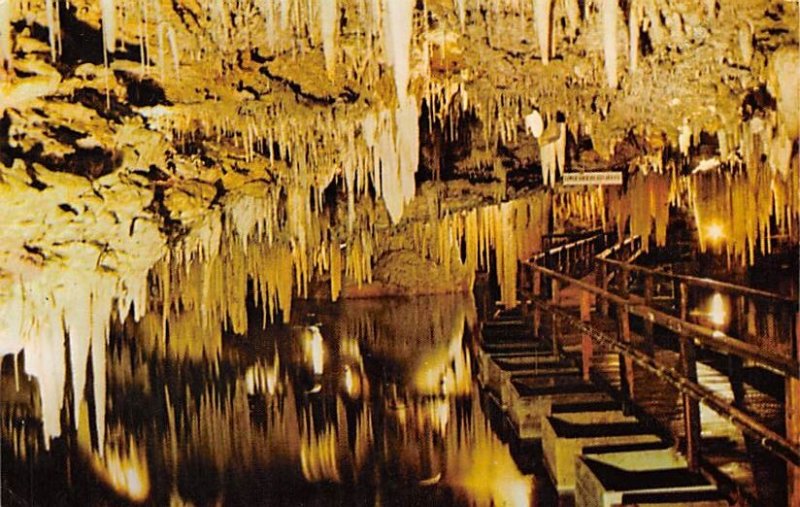 Crystal Cave Bermuda Island Unused 