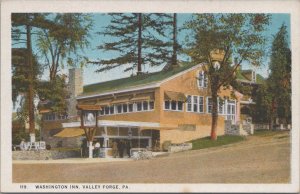 Postcard Washington Inn Valley Forge PA