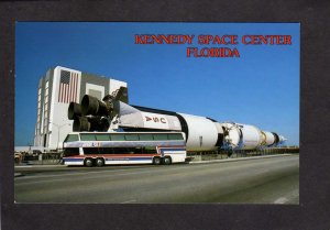 FL NASA Kennedy Space Center Saturn V Rocket Florida Postcard