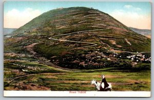 Palestine  Mount Tabor  Postcard