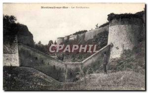 Montreuil sur Mer - Fortifications Old Postcard