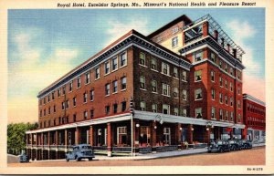 Missouri Excelsior Springs Royal Hotel Curteich